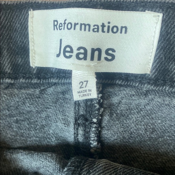 Reformation Black Maxi Trumpet Skirt for Work - Picture 8 of 11